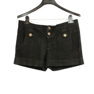 J Crew Denim Shorts Dark Wash Mid Rise Size 13